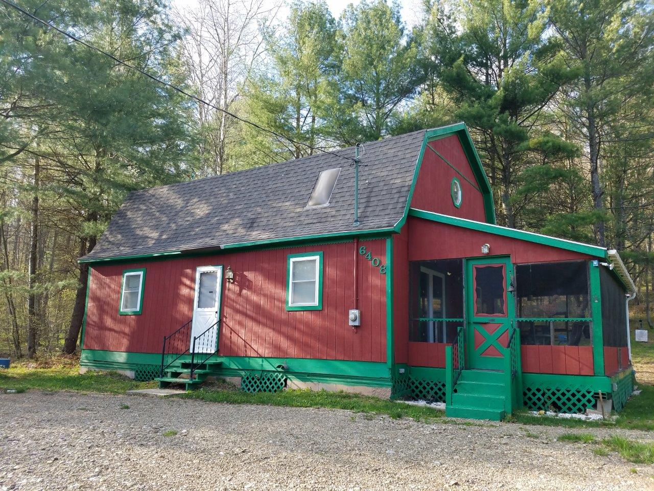 10 acres Cabin with Pond in Bolivar NY 6408 Phillips Hill Road NY