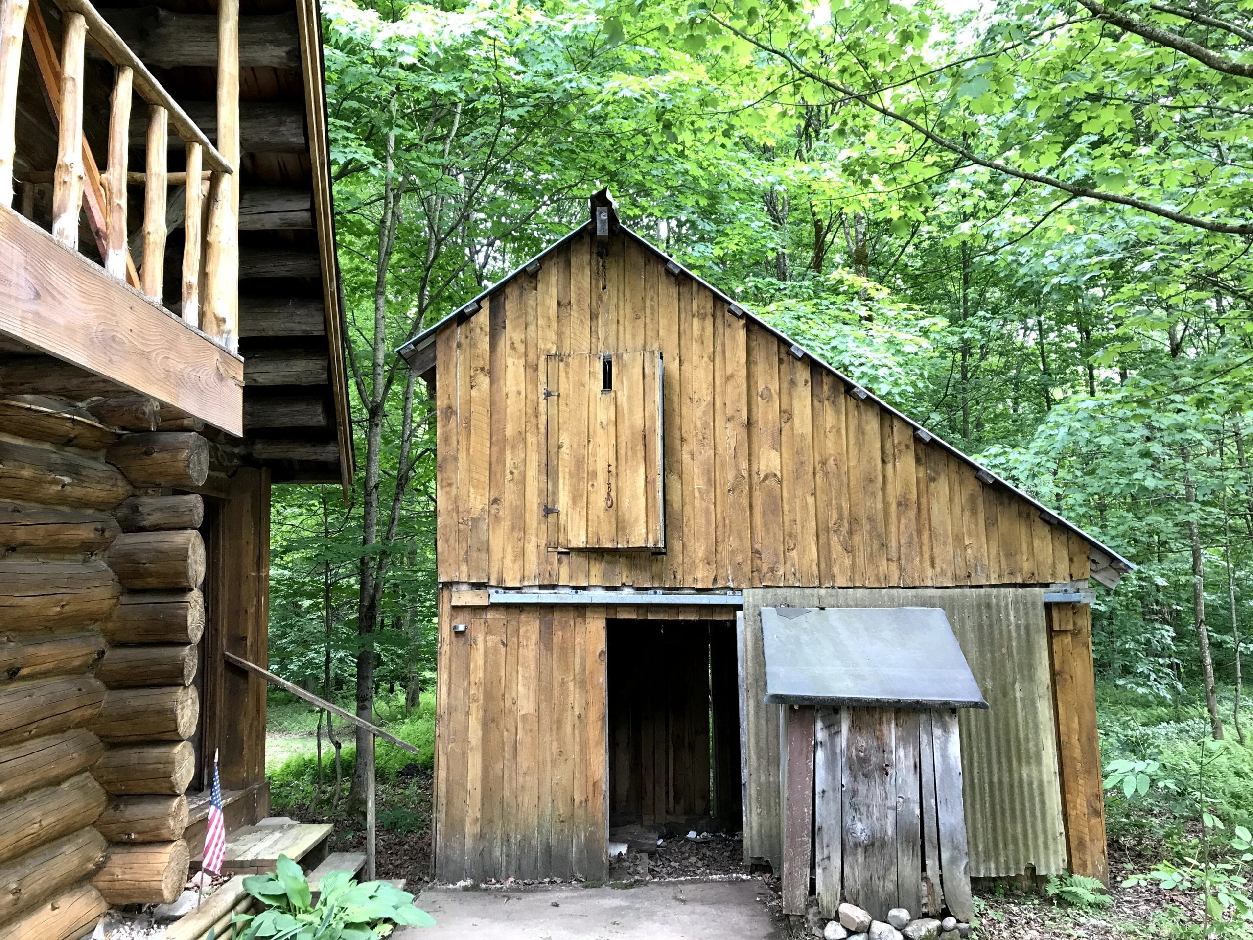 Log Cabin in Camden NY 2840 Shultz Road across from Big Brook State