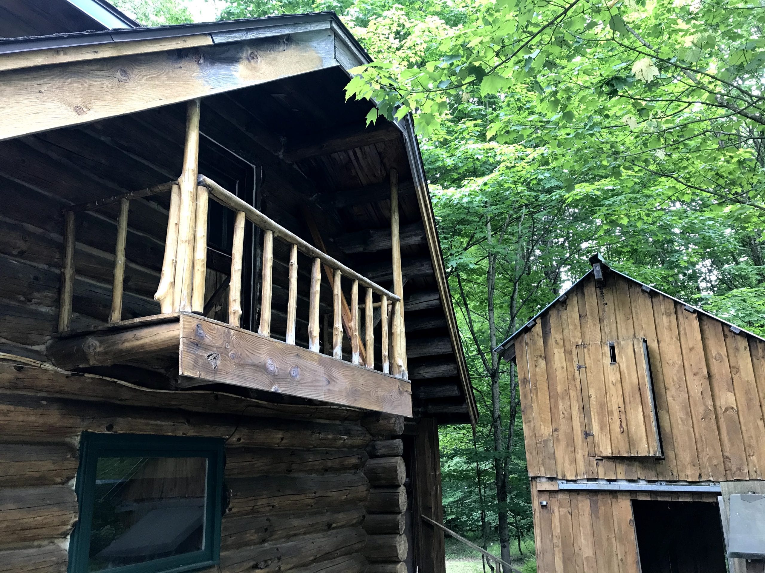 Log Cabin in Camden NY 2840 Shultz Road across from Big Brook State