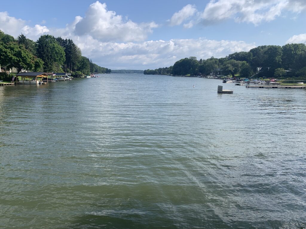 Lakefront Cottage with Dock on Rushford Lake in Rushford NY 8270 Trail