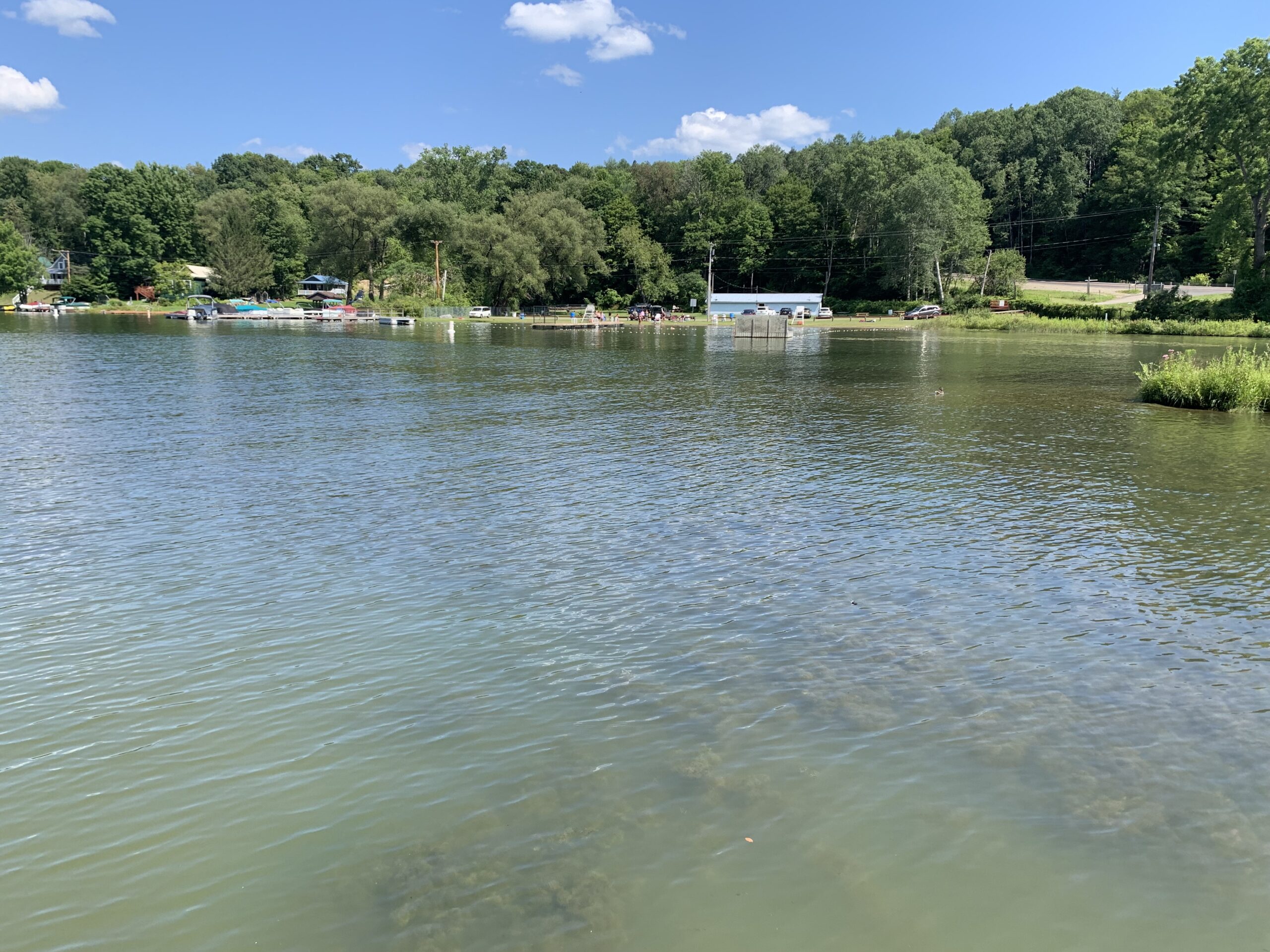 Lakefront Cottage with Dock on Rushford Lake in Rushford NY 8270 Trail