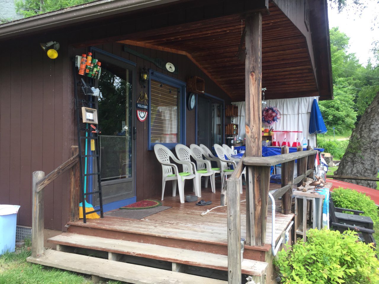 Lakefront Cottage with Dock on Rushford Lake in Rushford NY 8270 Trail