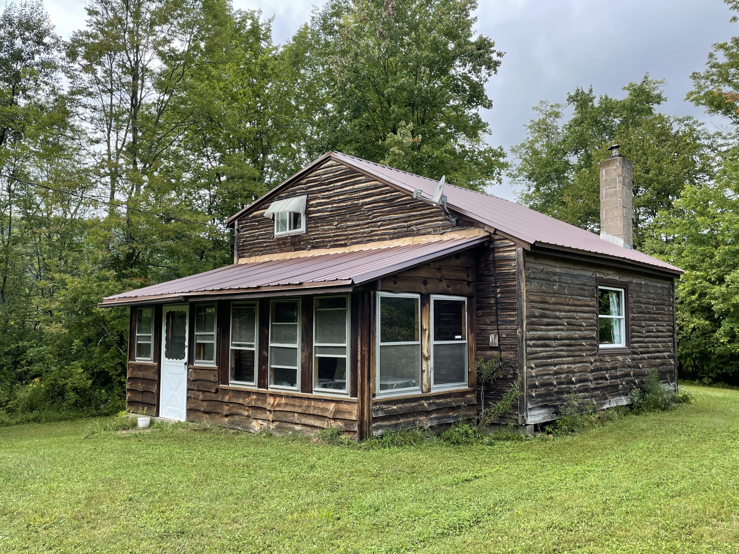 Cabin on 5 acres in Birdsall NY 3346 Old York Drive borders County Land NY LandQuest NY