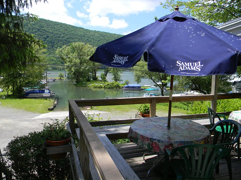 Restaurant on Skaneateles Lake Glen Haven Restaurant NY LandQuest